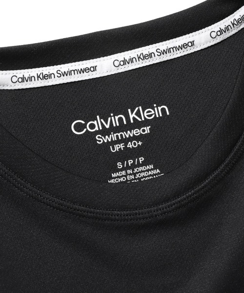 Calvin Klein(カルバン・クライン)の「Calvin Klein/カルバンクライン ラッシュガード 水着(水着・メンズ・ブラック・M/L/XL/S)」の5枚目の写真
