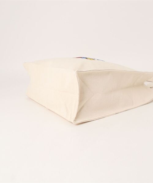 Keith Haring（キース・ヘリング）の「【Keith Haring/キースヘリング】2WAY キャンバス TOTE BAG ポケット付き（トートバッグ・メンズ・ホワイト/ブラック/ブラック系その他/ホワイト系その他・FREE）」の6枚目の写真