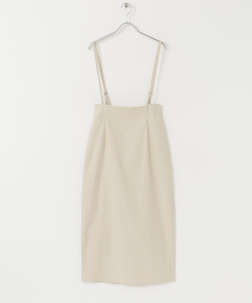 SENSE OF PLACE by URBAN RESEARCH（センスオブプレイスバイアーバンリサーチ）の「ストレッチサスツキハイウエストスカート（スカート・レディース・ブラック/イエロー/モカ/ライトベージュ・SMALL/MEDIUM/LARGE/X-SMALL/TALL）」の10枚目の写真