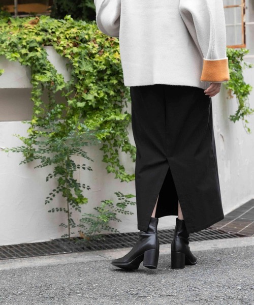 SENSE OF PLACE by URBAN RESEARCH（センスオブプレイスバイアーバンリサーチ）の「ストレッチサスツキハイウエストスカート（スカート・レディース・ブラック/イエロー/モカ/ライトベージュ・SMALL/MEDIUM/LARGE/X-SMALL/TALL）」の17枚目の写真