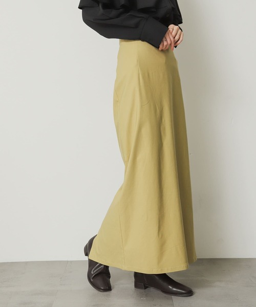 SENSE OF PLACE by URBAN RESEARCH（センスオブプレイスバイアーバンリサーチ）の「ストレッチサスツキハイウエストスカート（スカート・レディース・ブラック/イエロー/モカ/ライトベージュ・SMALL/MEDIUM/LARGE/X-SMALL/TALL）」の22枚目の写真