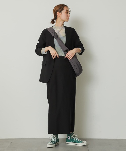 SENSE OF PLACE by URBAN RESEARCH（センスオブプレイスバイアーバンリサーチ）の「ストレッチサスツキハイウエストスカート（スカート・レディース・ブラック/イエロー/モカ/ライトベージュ・SMALL/MEDIUM/LARGE/X-SMALL/TALL）」の22枚目の写真