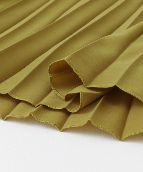 URBAN RESEARCH DOORS（アーバンリサーチドアーズ）の「ランダムプリーツスカート(KIDS)（スカート・キッズ・グリーン系その他/ブラック・150）」の14枚目の写真