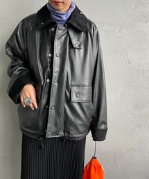 【FINEBOYS 2月号掲載】[UNIVERSAL OVERALL/ユニバーサルオーバーオール] 別注 レイヤード3IN1ジャケット