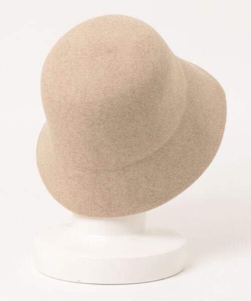 MOUSSY（マウジー）の「FELT BELL ハット（ハット・レディース・ブラック/ベージュ・FREE）」の3枚目の写真