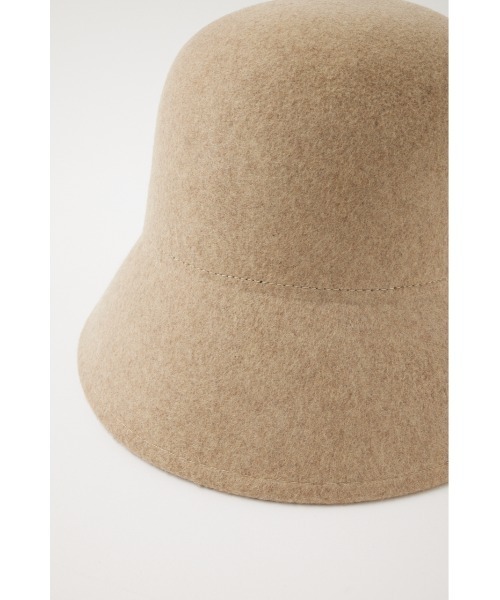 MOUSSY（マウジー）の「FELT BELL ハット（ハット・レディース・ブラック/ベージュ・FREE）」の15枚目の写真