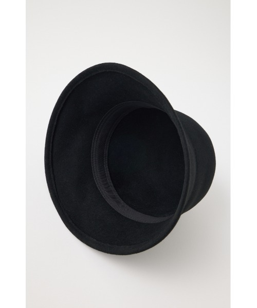 MOUSSY（マウジー）の「FELT BELL ハット（ハット・レディース・ブラック/ベージュ・FREE）」の6枚目の写真