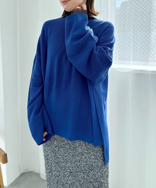 LEPSIM（レプシィム）の「14ゲージポンチョプルオーバー 183618