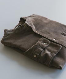 URBAN RESEARCH DOORS | コーデュロイバンドカラーシャツ(シャツ/ブラウス)