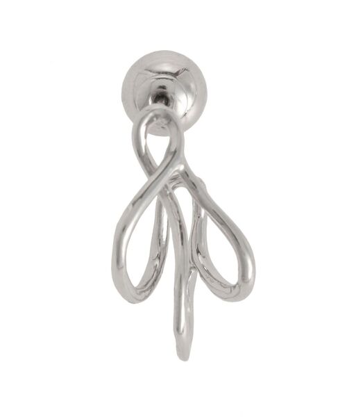 LAGUNAMOON(ラグナムーン)の「ランダムカーブデザインピアス(ピアス(両耳用)・レディース・シルバー/ゴールド・FREE)」の3枚目の写真