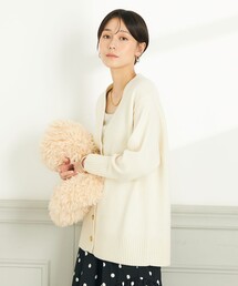 NOLLEY’S | ◇【WEB限定】カシミヤブレンド長めVネックカーディガン(メタル釦)(カーディガン/ボレロ)