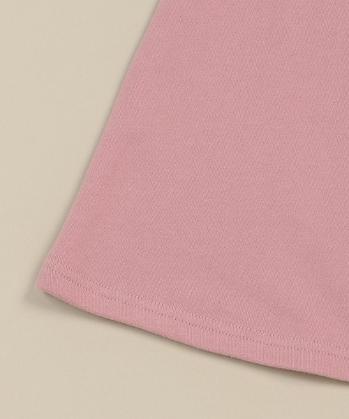 Love&Peace&Money(ラブアンドピースアンドマネー)の「ボアポシェット裏毛ワンピース(ワンピース・キッズ・ピンク/ネイビー・80cm/90cm/100cm/110cm/120cm/130cm)」の9枚目の写真