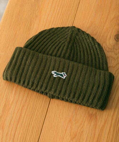 PENNEYS(ぺニーズ)の「『別注』PENNEYS×DOORS THE FOX KNITCAP(ニットキャップ/ビーニー・メンズ・カーキ/モカ/ネイビー/ブラック・-)」の3枚目の写真