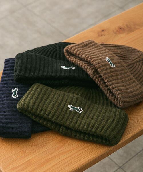 PENNEYS(ぺニーズ)の「『別注』PENNEYS×DOORS THE FOX KNITCAP(ニットキャップ/ビーニー・メンズ・カーキ/モカ/ネイビー/ブラック・-)」の7枚目の写真