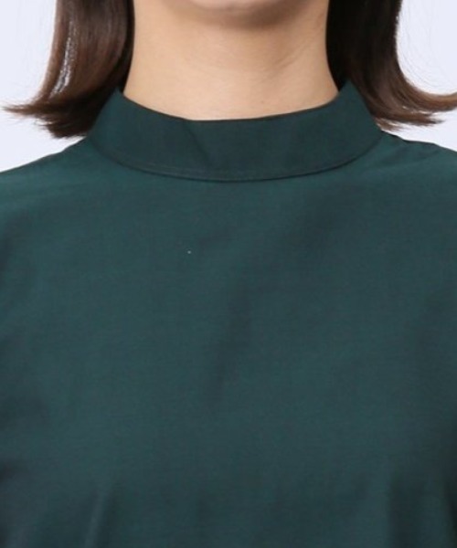 m.f.editorial（エムエフエディトリアル）の「【WEB限定販売】m.f.エディトリアル レディース 起毛 スタンドカラープルオーバー長袖ブラウス（シャツ/ブラウス・レディース・グレー/グリーン・S/LARGE/MEDIUM）」の20枚目の写真