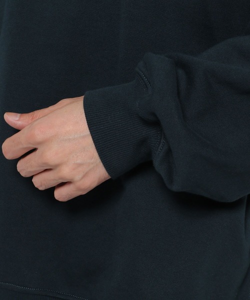 RAGEBLUE（レイジブルー）の「【WEB限定】オーバーサイズ/ヘビーウェイト/サイドスリットスウェットクルー（スウェット・メンズ・ホワイト/ブラック/ダークグリーン/ダークグレー/レッド・FREE）」の19枚目の写真