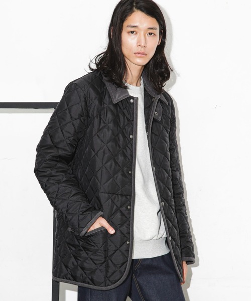 Traditional Weatherwear(トラディショナルウェザーウェア)の「Traditional Weatherwear/別注 WAVRLY TW STUDS(ブルゾン・メンズ・ブラック/ネイビー・40/42/38)」の9枚目の写真