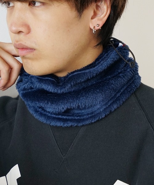 MILLET(ミレー)の「MILLET/ミレー POLAR HIGH LOFT NECK GAITER ネックウォーマー(ネックウォーマー/スヌード・メンズ・ブラック/ブルー/ネイビー・ONE SIZE)」の12枚目の写真