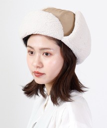 フライト」に該当するキャップ（ベージュ系）ファッション通販