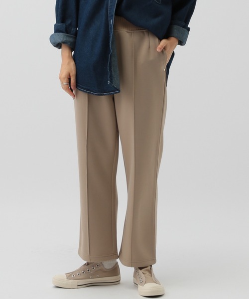 saloon(サルーン)の「SALOON(サルーン)/軽量ボンディングパンツ(スウェットパンツ・レディース・ライトグレー/ブラック/ブルー・FREE)」の2枚目の写真