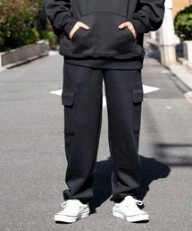 ｔｏｌｅｎｅ（トレネ）の「カーゴパンツ/ スウェットカーゴパンツ バギーシルエット 裏起毛スウェットカーゴパンツ（スウェットパンツ・メンズ）」