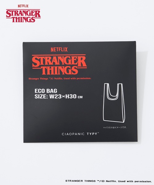 CIAOPANIC TYPY（チャオパニックティピー）の「【Stranger Things/ストレンジャー・シングス】パッカブルアソート柄エコバッグ（エコバッグ/サブバッグ・レディース・イエロー/ブルー/シルバー/ミント/ブラック・ONE SIZE）」の15枚目の写真