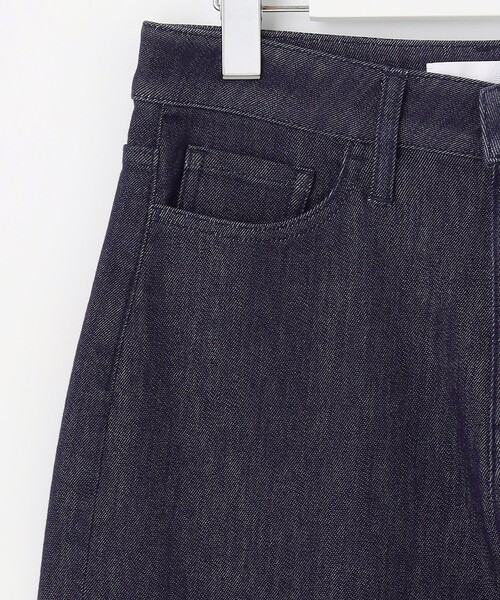 自由区（ジユウク）の「ウスカルデニム ワイドパンツ（デニムパンツ・レディース・ネイビー系/ダルブルー系/グレー系・48/46/44）」の15枚目の写真
