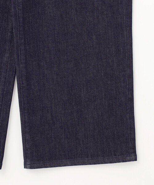 自由区（ジユウク）の「ウスカルデニム ワイドパンツ（デニムパンツ・レディース・ネイビー系/ダルブルー系/グレー系・48/46/44）」の17枚目の写真