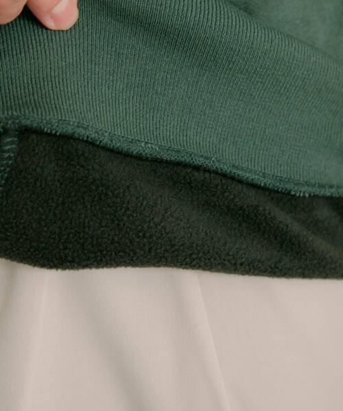 ITEMS URBANRESEARCH（アイテムズ アーバンリサーチ）の「『静電気防止』裏フリースフェイクスウェード クレイジープルオーバー（その他トップス・メンズ・ブラック/ブルー/アイボリー/グリーン・MEDIUM/LARGE）」の22枚目の写真