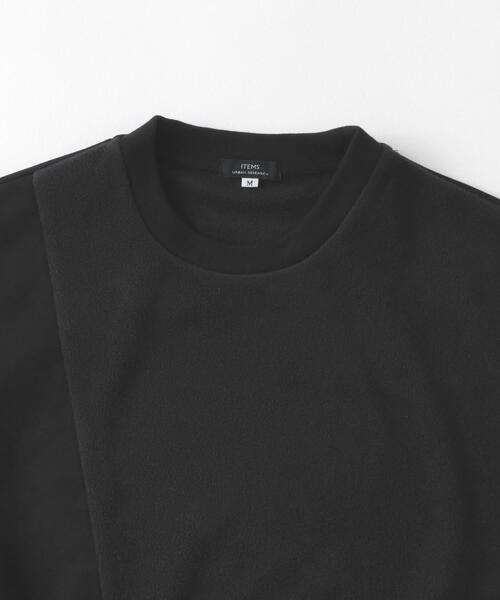 ITEMS URBANRESEARCH（アイテムズ アーバンリサーチ）の「『静電気防止』裏フリースフェイクスウェード クレイジープルオーバー（その他トップス・メンズ・ブラック/ブルー/アイボリー/グリーン・MEDIUM/LARGE）」の11枚目の写真