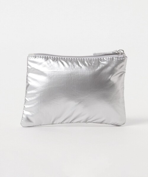 Ray BEAMS（レイビームス）の「Casselini × Ray BEAMS / 別注 ぷくぷく ポーチ（ポーチ・レディース・ピンク/シルバー・ONE SIZE）」の7枚目の写真