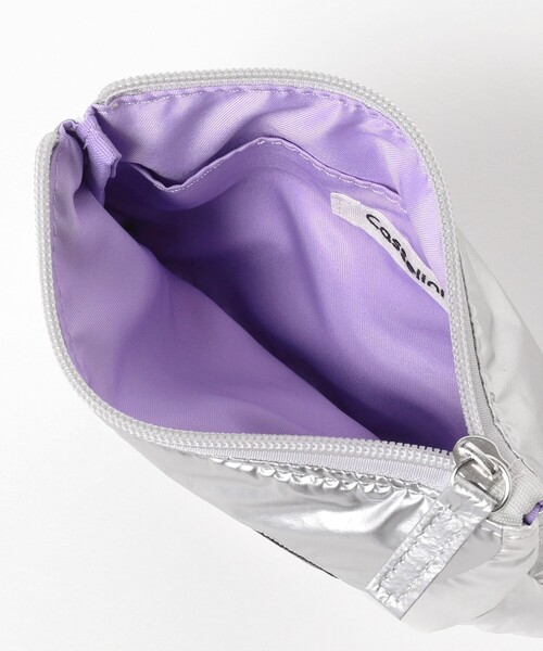 Ray BEAMS（レイビームス）の「Casselini × Ray BEAMS / 別注 ぷくぷく ポーチ（ポーチ・レディース・ピンク/シルバー・ONE SIZE）」の8枚目の写真