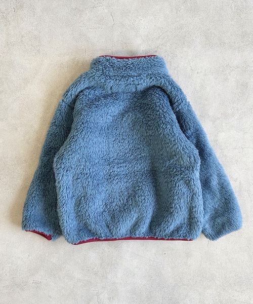 BIG FIELD(ビッグフィールド)の「ボアフリーススナップジャケット/プルオーバー(90~150cm)(その他アウター・キッズ・ベージュ/ブルー/レッド/ブラック・90/110/120/130/140/150/100)」の15枚目の写真