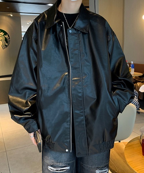 RRさま専用　フェイクレザーヴィンテージジャケット　LAGUAGEM RRさま専用 フェイクレザーヴィンテージジャケット LAGUAGEM RR