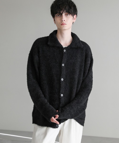 美品✨24モデル　セオリー　ポロニットカーディガン　メリノキャメロン　ブラック カーディガン | Theory [セオリー] 公式通販サイト