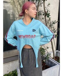 EVRIS | ユニフォームグラフィックガーターTシャツ(Tシャツ/カットソー)