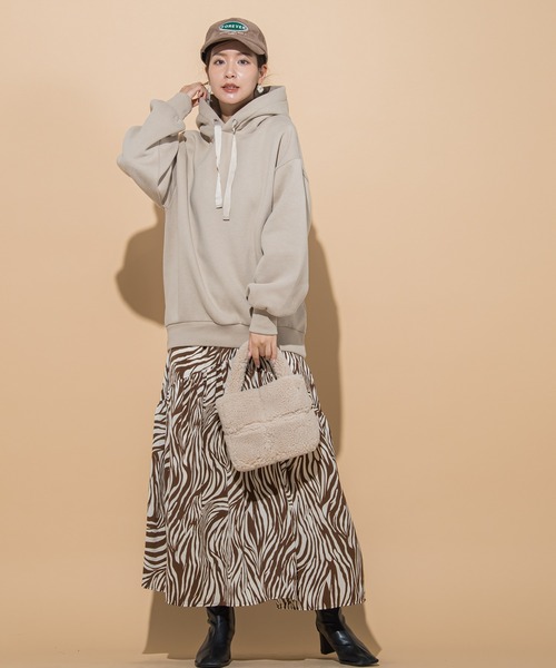 VICKY(ビッキー)の「【KOREAN ITEM】ボアミニトートバッグ(トートバッグ・レディース・ベージュ/オフホワイト・FREE)」の12枚目の写真