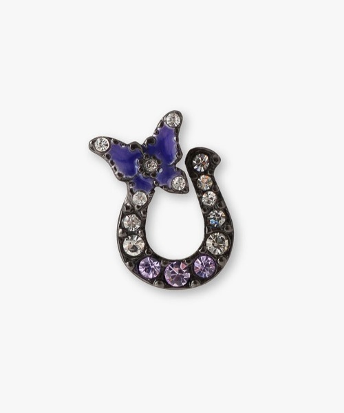 ANNA SUI（アナスイ）の「馬蹄モチーフ ピアス（ピアス（両耳用）・レディース・パープル/ホワイト/ピンク・ONE SIZE）」の13枚目の写真
