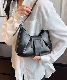 しわ加工ミニショルダーバッグ