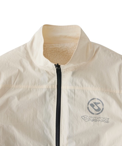 WHO'S WHO gallery(フーズフーギャラリー)の「【KOOKY'N/クーキー】BRONXリバーシブルボアジャケット(ブルゾン・メンズ・アイボリー/ブラック/チャコールグレー/ネイビー・FREE)」の11枚目の写真