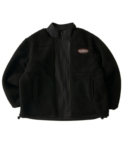 WHO'S WHO gallery(フーズフーギャラリー)の「【KOOKY'N/クーキー】BRONXリバーシブルボアジャケット(ブルゾン・メンズ・アイボリー/ブラック/チャコールグレー/ネイビー・FREE)」の20枚目の写真