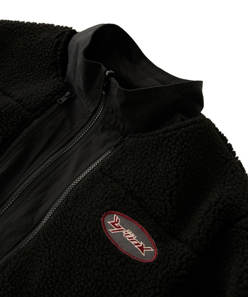 WHO'S WHO gallery(フーズフーギャラリー)の「【KOOKY'N/クーキー】BRONXリバーシブルボアジャケット(ブルゾン・メンズ・アイボリー/ブラック/チャコールグレー/ネイビー・FREE)」の22枚目の写真