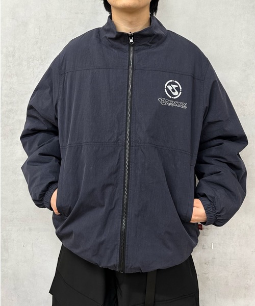 WHO'S WHO gallery(フーズフーギャラリー)の「【KOOKY'N/クーキー】BRONXリバーシブルボアジャケット(ブルゾン・メンズ・アイボリー/ブラック/チャコールグレー/ネイビー・FREE)」の7枚目の写真