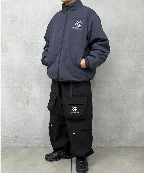 WHO'S WHO gallery(フーズフーギャラリー)の「【KOOKY'N/クーキー】BRONXリバーシブルボアジャケット(ブルゾン・メンズ・アイボリー/ブラック/チャコールグレー/ネイビー・FREE)」の9枚目の写真