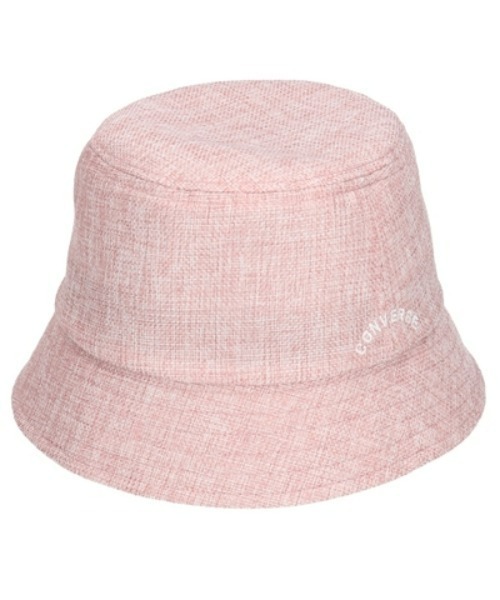 CONVERSE(コンバース)の「CONVERSE/コンバース CN SHEET BUCKET HAT(ハット・レディース・ピンク/ブラック/ベージュ・57㎝)」の3枚目の写真