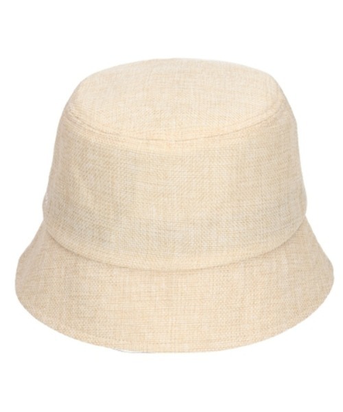CONVERSE(コンバース)の「CONVERSE/コンバース CN SHEET BUCKET HAT(ハット・レディース・ピンク/ブラック/ベージュ・57㎝)」の4枚目の写真