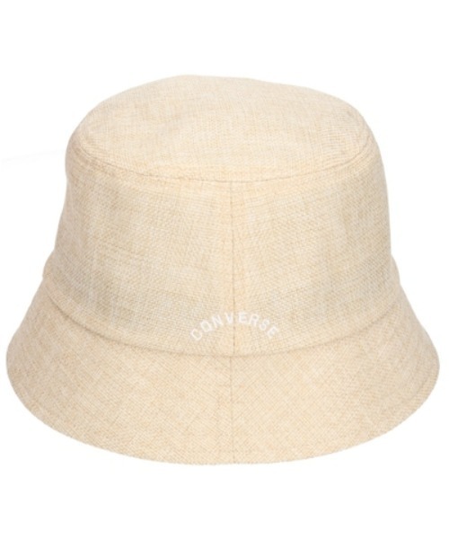 CONVERSE(コンバース)の「CONVERSE/コンバース CN SHEET BUCKET HAT(ハット・レディース・ピンク/ブラック/ベージュ・57㎝)」の6枚目の写真