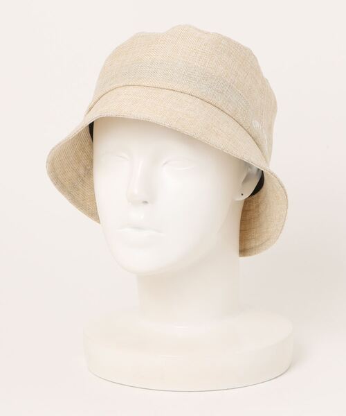 CONVERSE(コンバース)の「CONVERSE/コンバース CN SHEET BUCKET HAT(ハット・レディース・ピンク/ブラック/ベージュ・57㎝)」の9枚目の写真