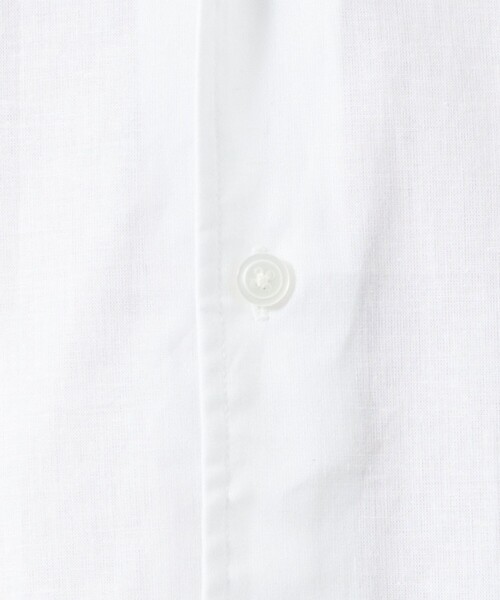 green label relaxing（グリーンレーベルリラクシング）の「【WEB限定】JUSTFIT コットン 麻 ワイド カラー 長袖 シャツ（シャツ/ブラウス・メンズ・ホワイト/ブラック/モカ・L/M/S/XL）」の14枚目の写真