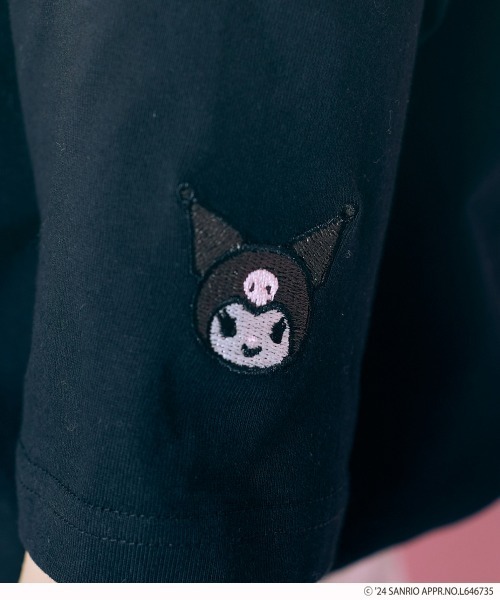 marun（マルン）の「＜大きいサイズ＞ サンリオキャラクター刺繍トップス marun（Tシャツ/カットソー・レディース・イエロー系/ブラック系/ホワイト系・L/LL/3L/4L/5L）」の19枚目の写真